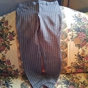Twill pants pinstripe